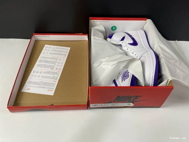 COURT AIR HIGH RETRO CD0461-151 1 JORDAN PURPLE 0725
